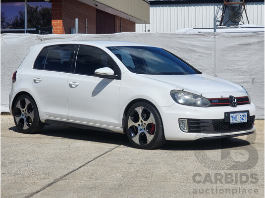 3/2012 Volkswagen Golf GTi 1K MY12 5d Hatchback White 2.0L