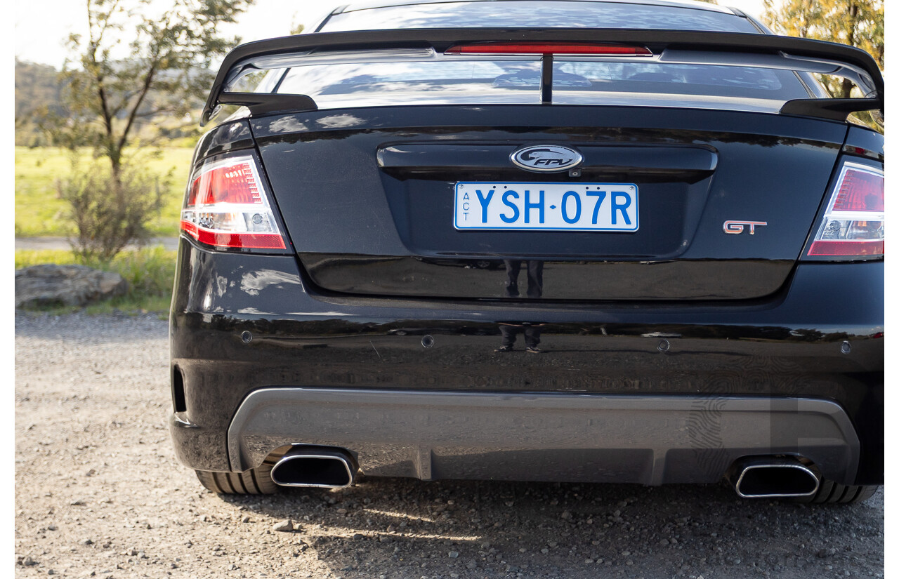 3/2010 Ford FPV GT FG Mk1 4d Sedan Silhouette Black V8 5.4L