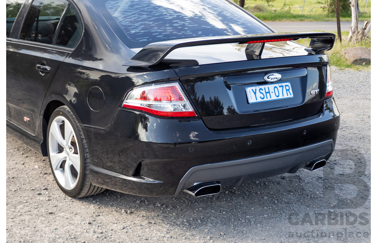 3/2010 Ford FPV GT FG Mk1 4d Sedan Silhouette Black V8 5.4L