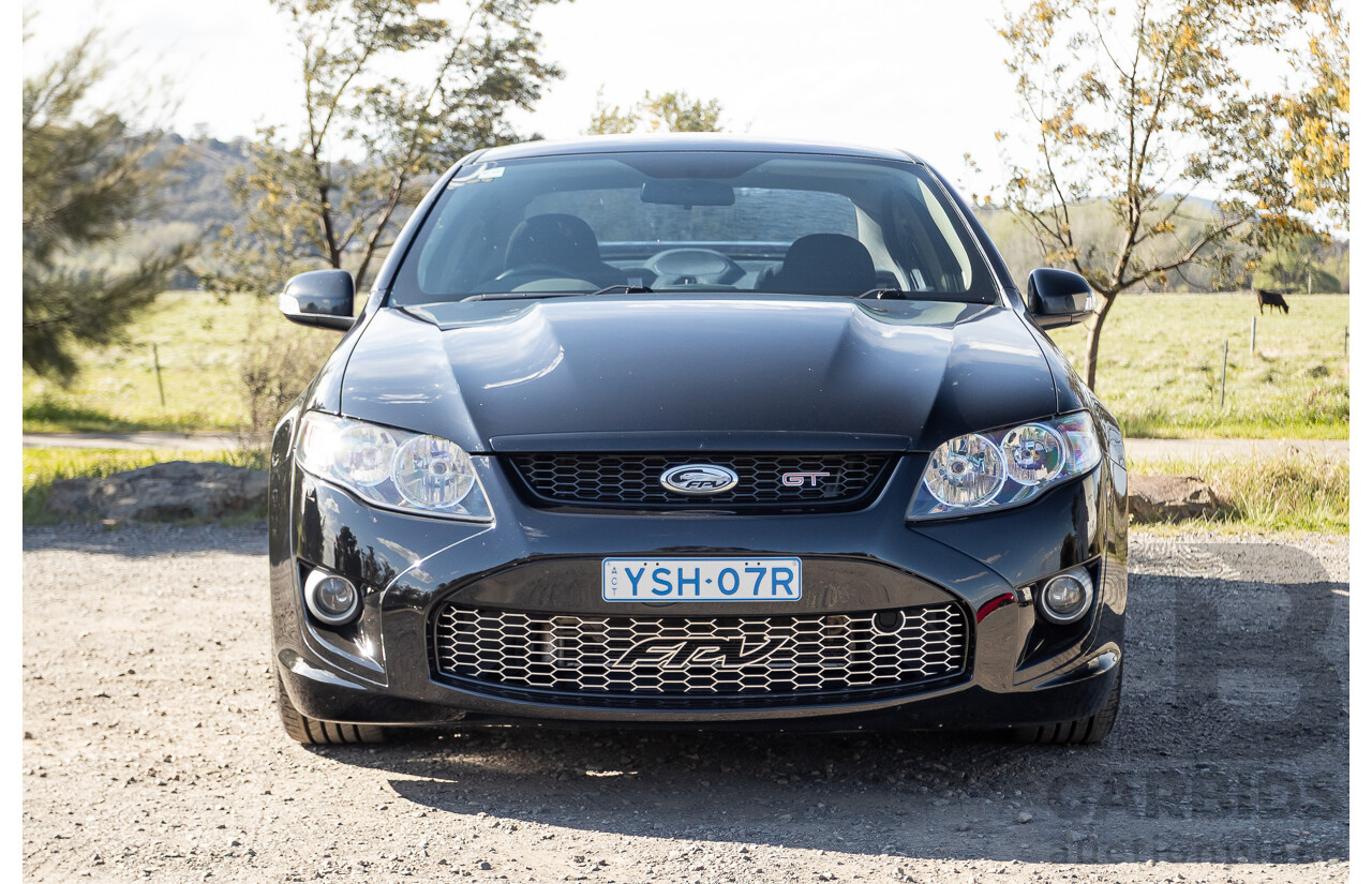 3/2010 Ford FPV GT FG Mk1 4d Sedan Silhouette Black V8 5.4L