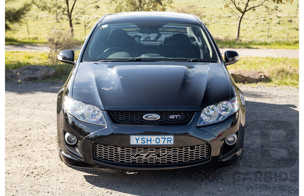 3/2010 Ford FPV GT FG Mk1 4d Sedan Silhouette Black V8 5.4L