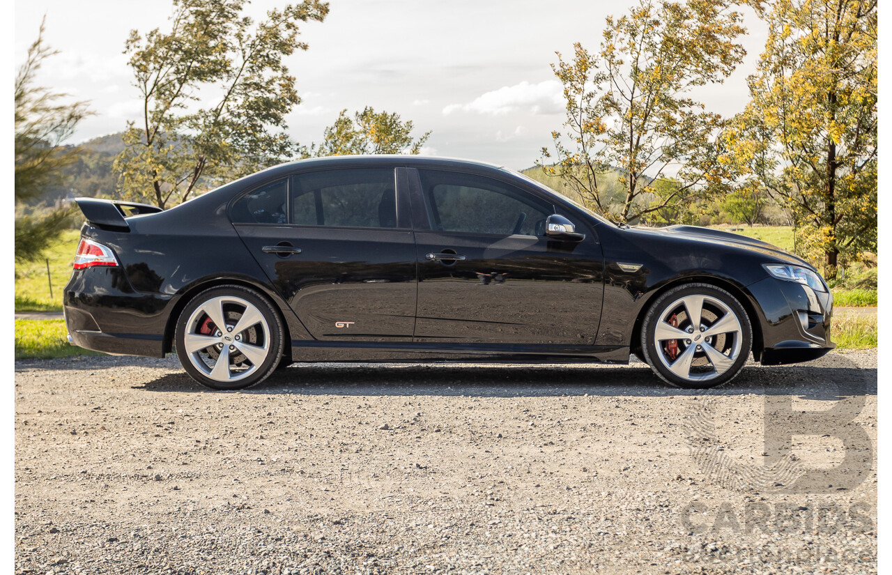 3/2010 Ford FPV GT FG Mk1 4d Sedan Silhouette Black V8 5.4L
