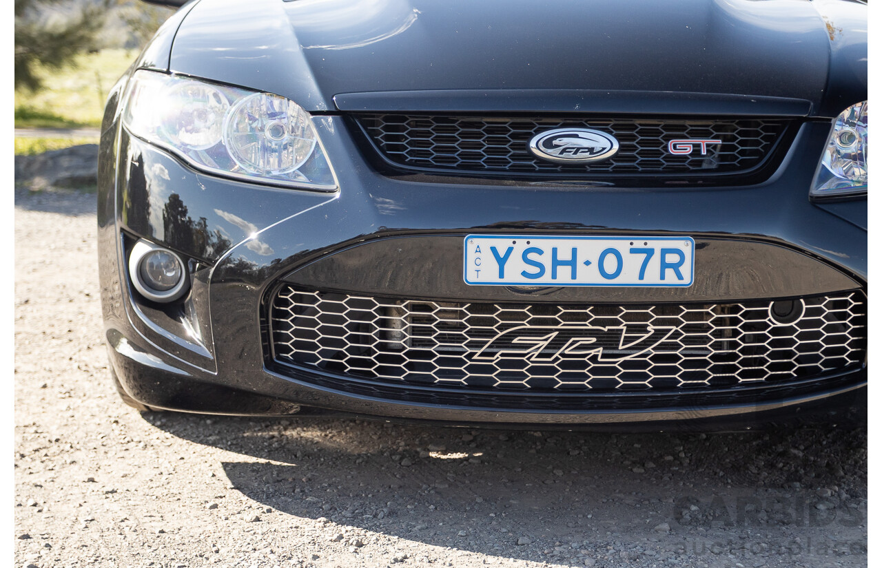 3/2010 Ford FPV GT FG Mk1 4d Sedan Silhouette Black V8 5.4L