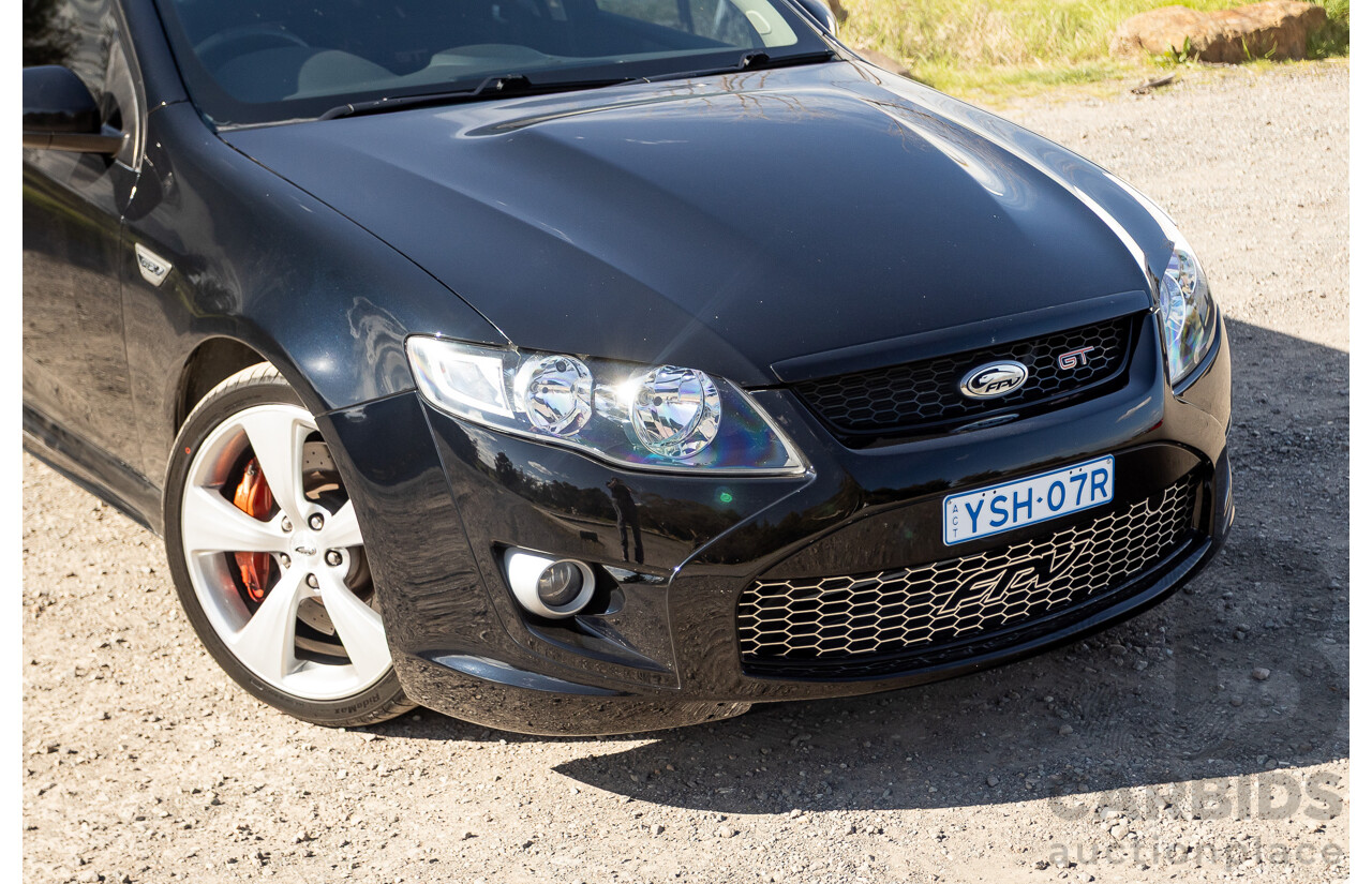 3/2010 Ford FPV GT FG Mk1 4d Sedan Silhouette Black V8 5.4L