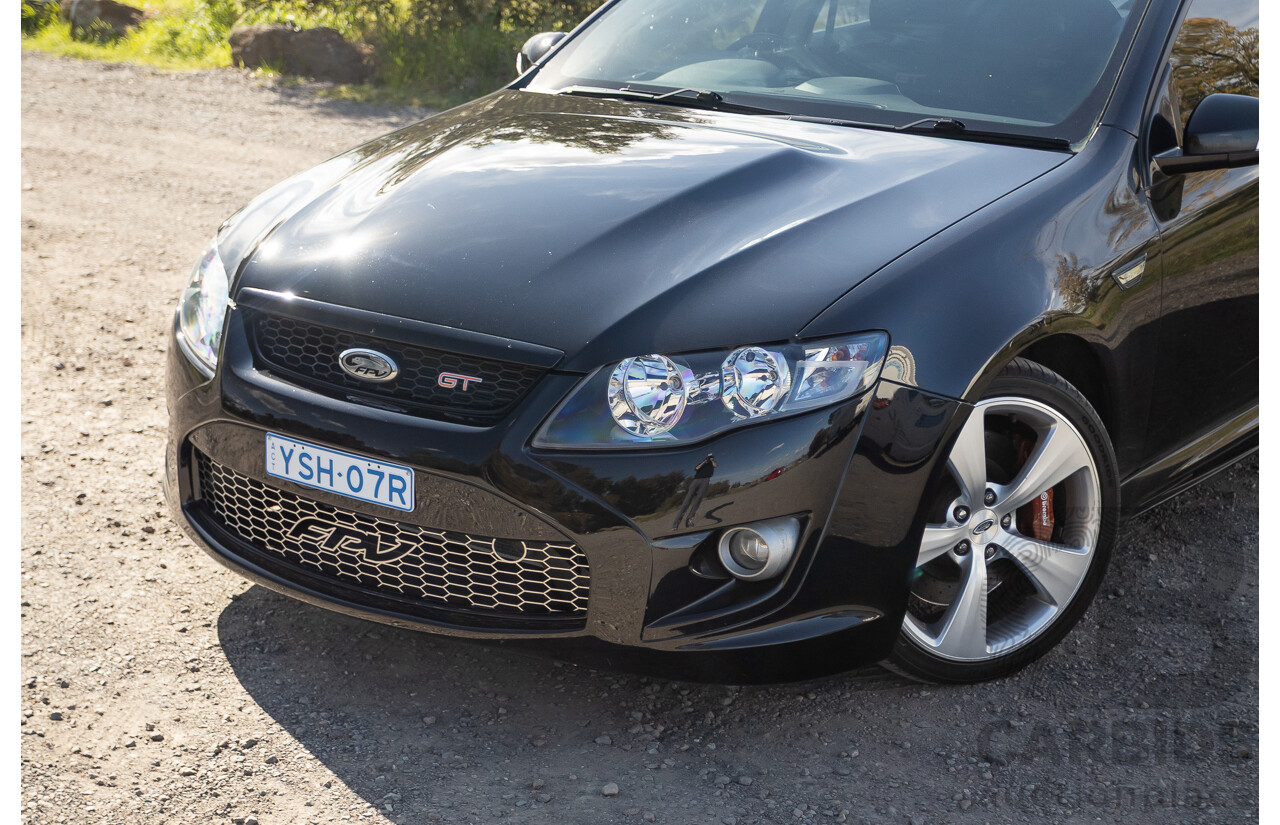 3/2010 Ford FPV GT FG Mk1 4d Sedan Silhouette Black V8 5.4L