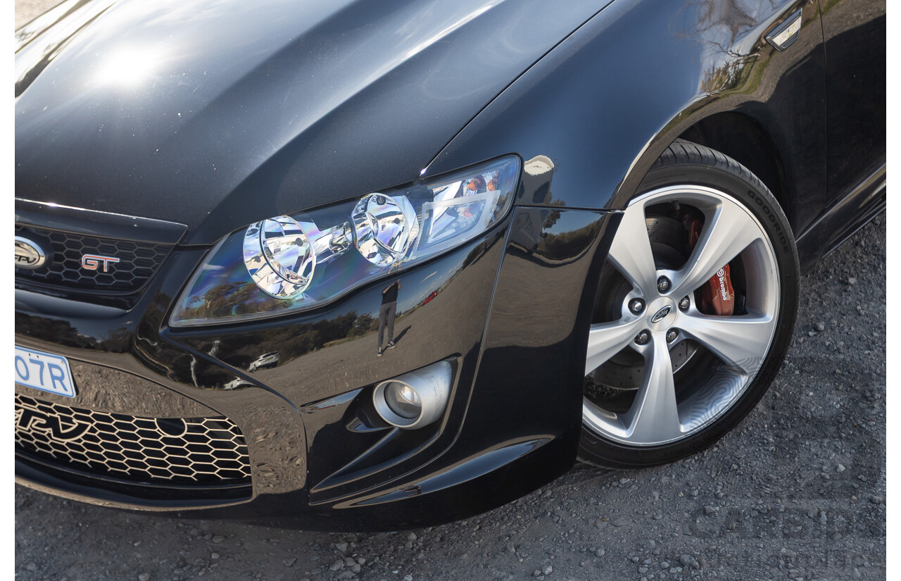 3/2010 Ford FPV GT FG Mk1 4d Sedan Silhouette Black V8 5.4L