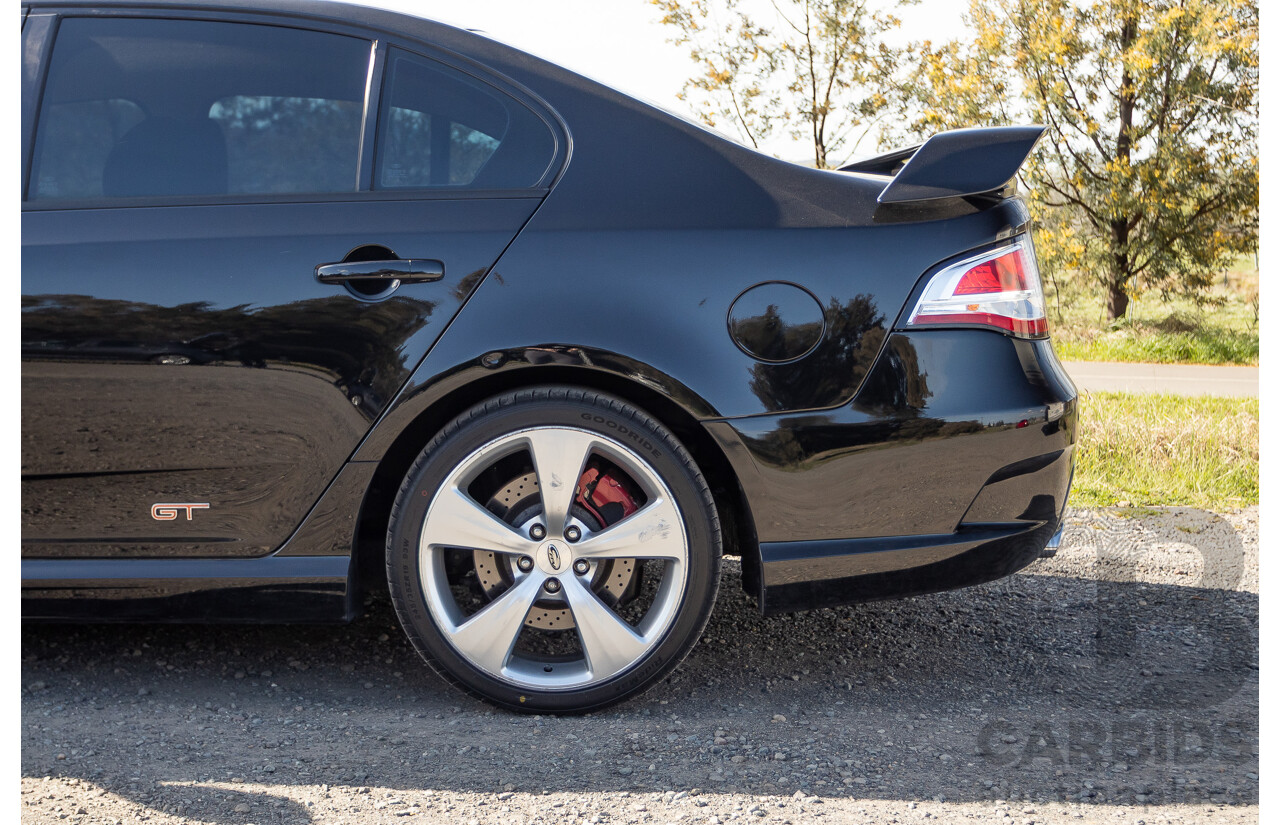 3/2010 Ford FPV GT FG Mk1 4d Sedan Silhouette Black V8 5.4L