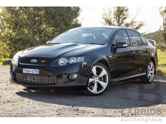 3/2010 Ford FPV GT FG Mk1 4d Sedan Silhouette Black V8 5.4L