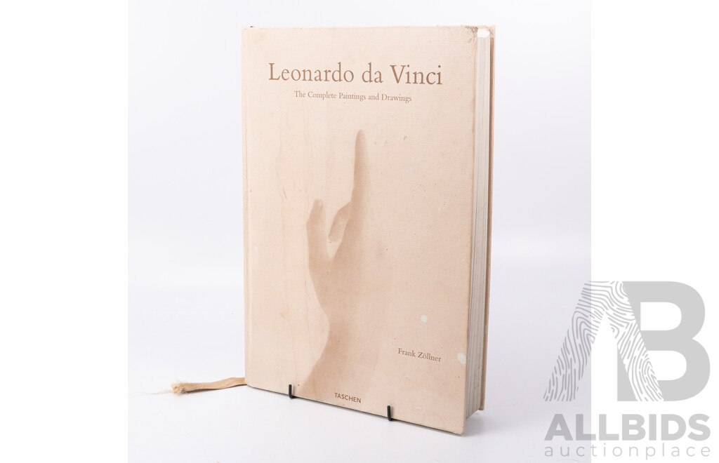 Frank Zollner (20th Century, German, 1956-), Leonardo Da Vinci 1452-1519) The Complete Paintings & Drawings, 2003 Edition Published by Taschen
