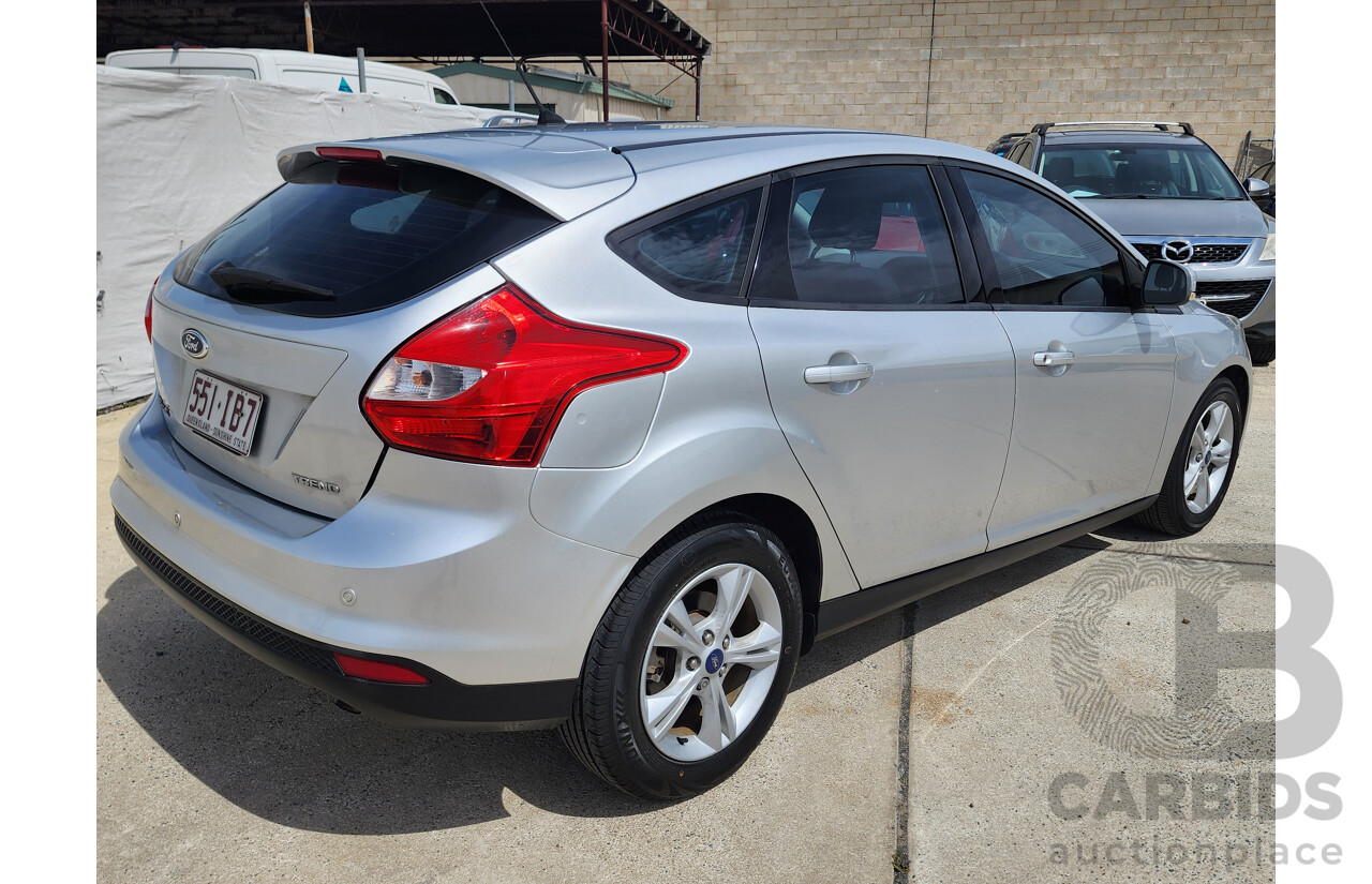 8/2014 Ford Focus Trend LW MK2 MY14 5d Hatchback Silver 2.0L