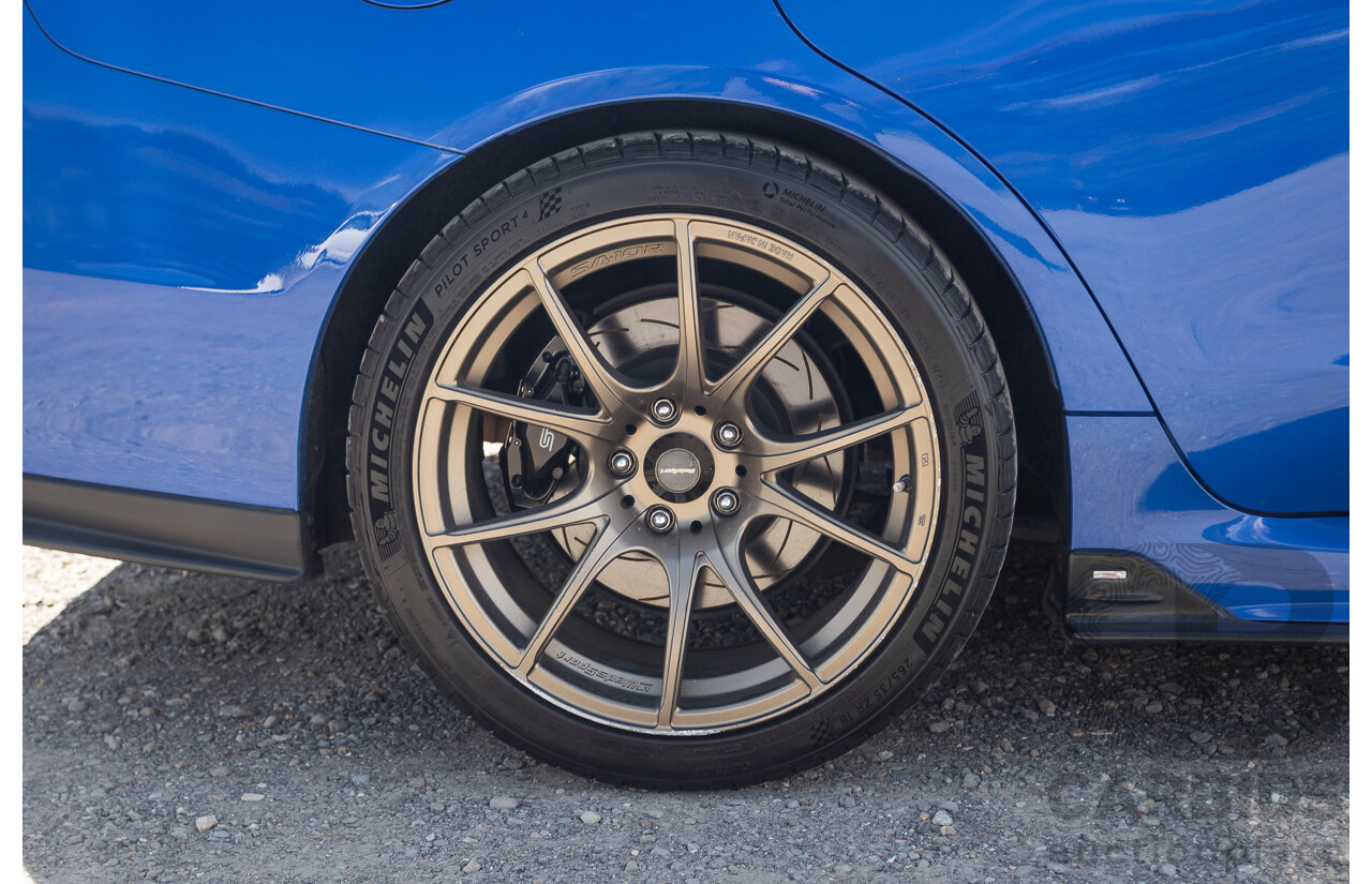 02/2015 Subaru WRX STi Premium (AWD) VA MY15 4d Sedan World Rally Blue Turbo 2.5L