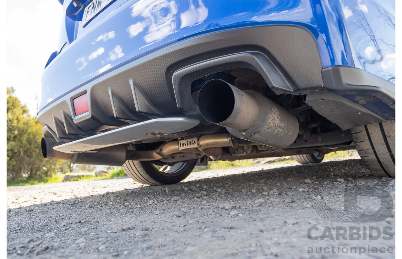 02/2015 Subaru WRX STi Premium (AWD) VA MY15 4d Sedan World Rally Blue Turbo 2.5L