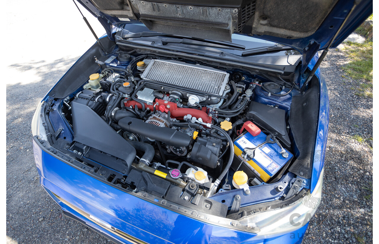 02/2015 Subaru WRX STi Premium (AWD) VA MY15 4d Sedan World Rally Blue Turbo 2.5L