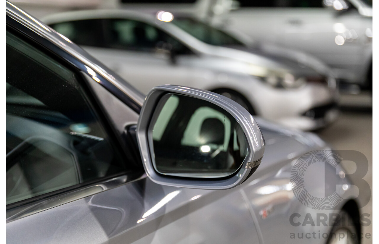 07/2017 Audi A6 S-Line 2.0 TFSI S-Tronic Quattro (AWD) 4GC MY18 4d Sedan Florett Silver Turbo 2.0L