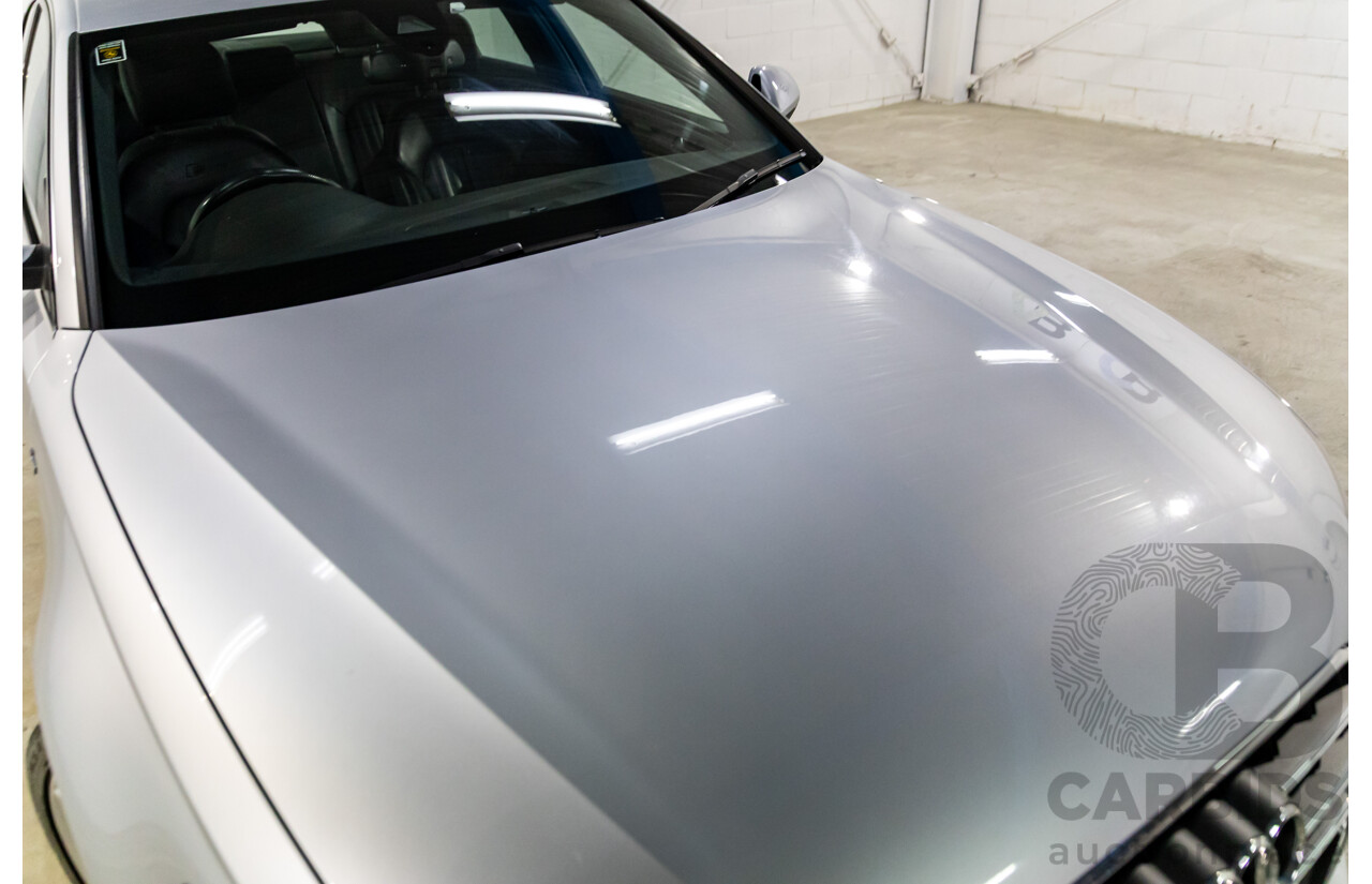 07/2017 Audi A6 S-Line 2.0 TFSI S-Tronic Quattro (AWD) 4GC MY18 4d Sedan Florett Silver Turbo 2.0L