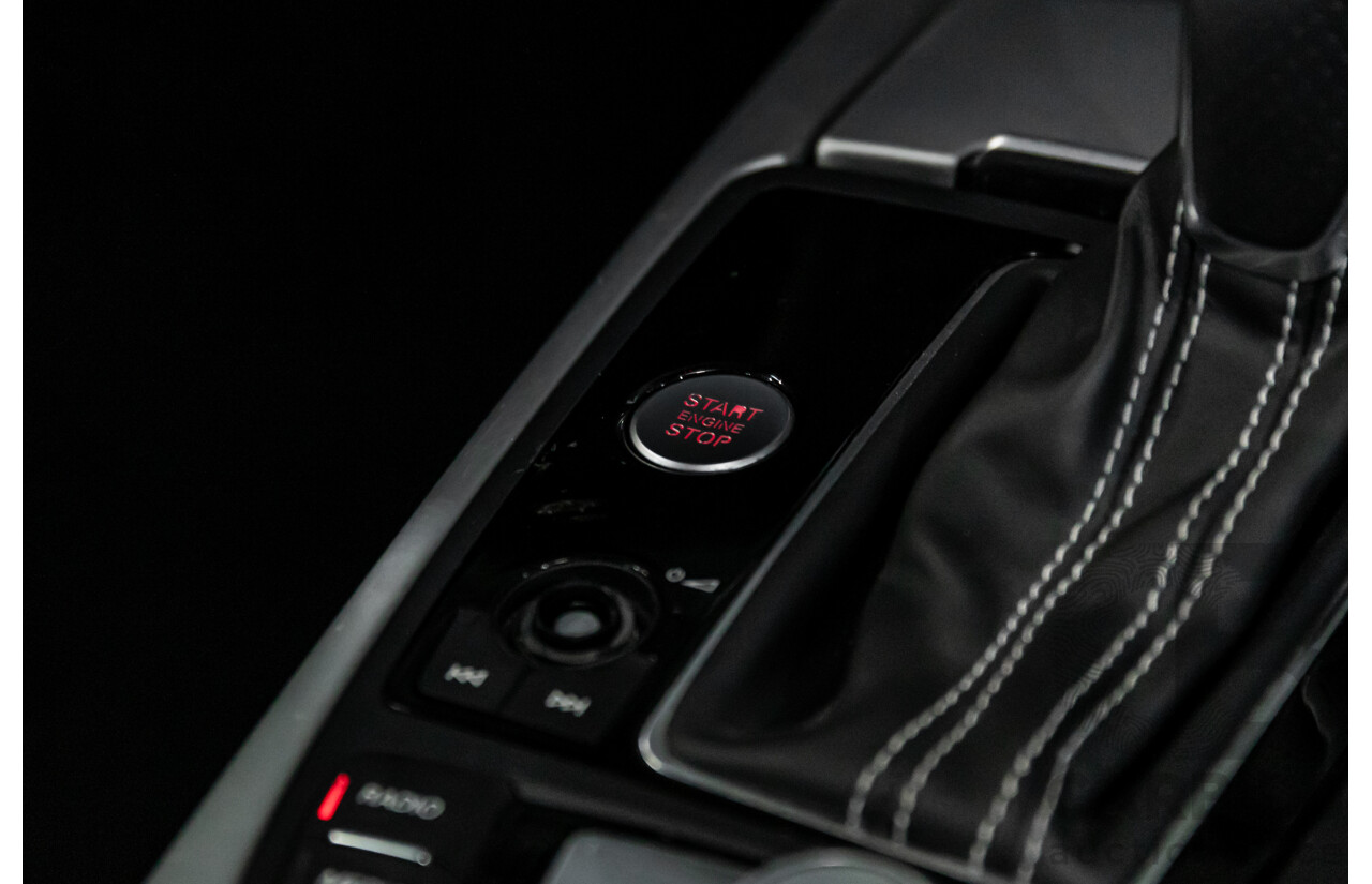 07/2017 Audi A6 S-Line 2.0 TFSI S-Tronic Quattro (AWD) 4GC MY18 4d Sedan Florett Silver Turbo 2.0L