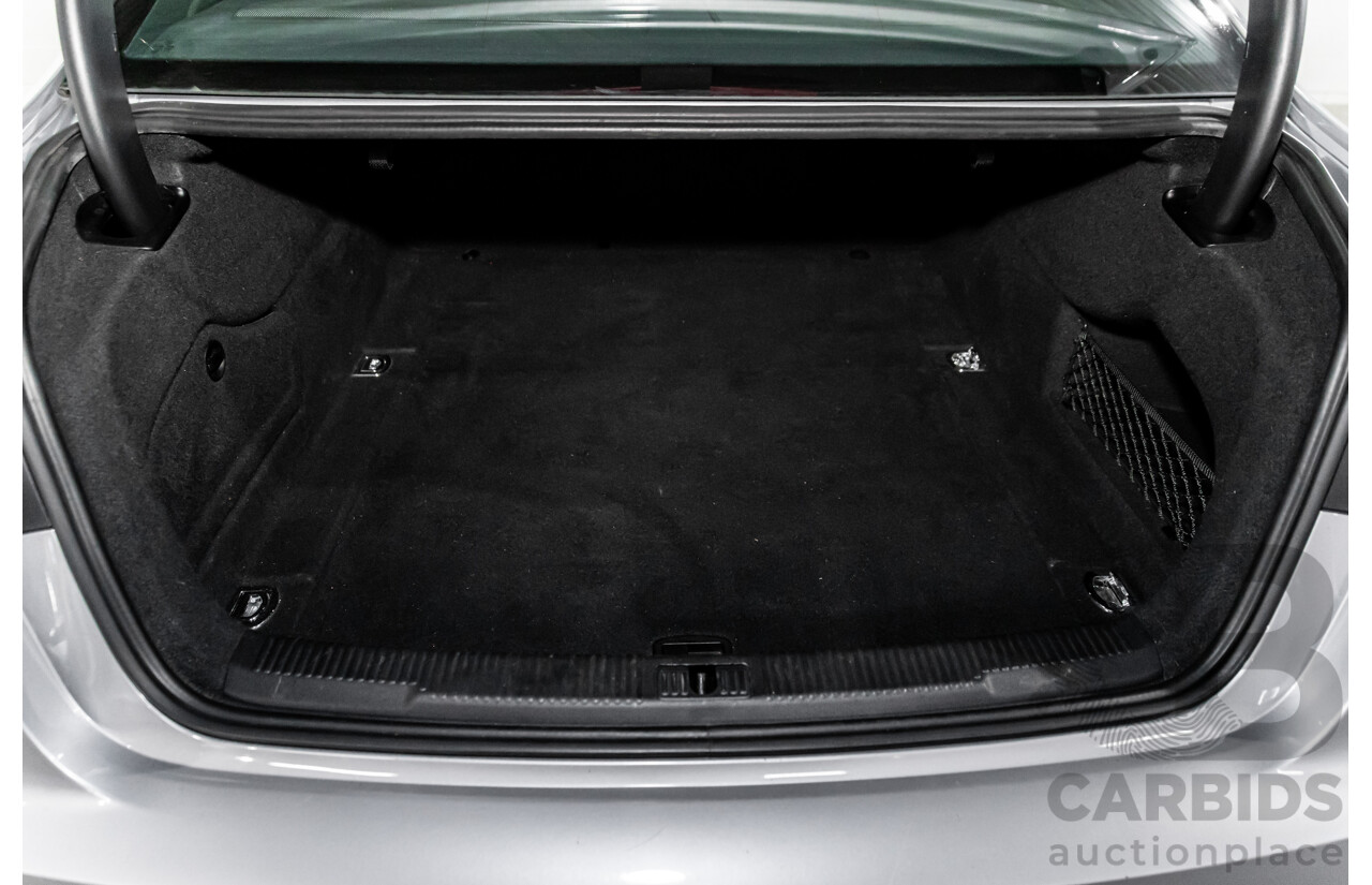 07/2017 Audi A6 S-Line 2.0 TFSI S-Tronic Quattro (AWD) 4GC MY18 4d Sedan Florett Silver Turbo 2.0L