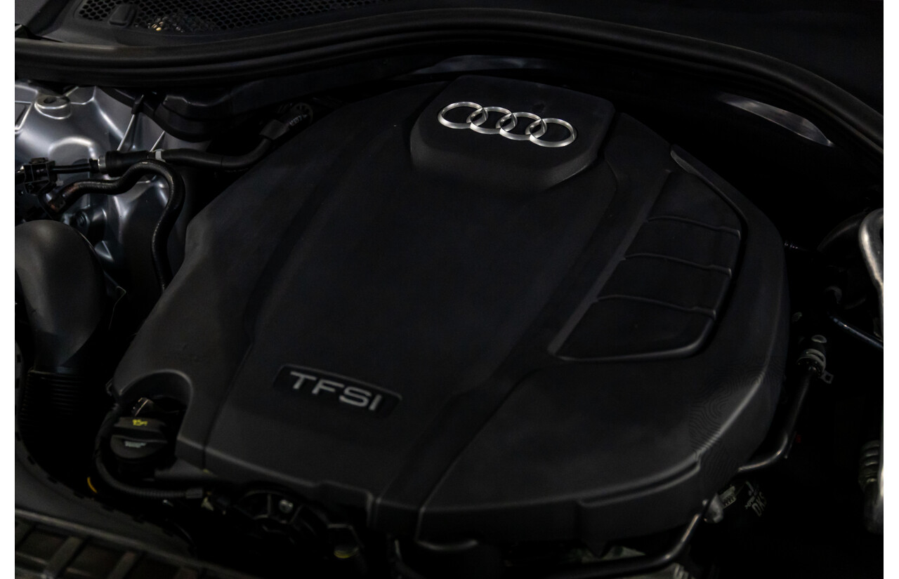 07/2017 Audi A6 S-Line 2.0 TFSI S-Tronic Quattro (AWD) 4GC MY18 4d Sedan Florett Silver Turbo 2.0L