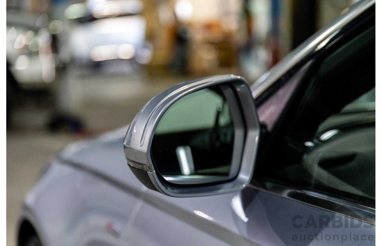 07/2017 Audi A6 S-Line 2.0 TFSI S-Tronic Quattro (AWD) 4GC MY18 4d Sedan Florett Silver Turbo 2.0L