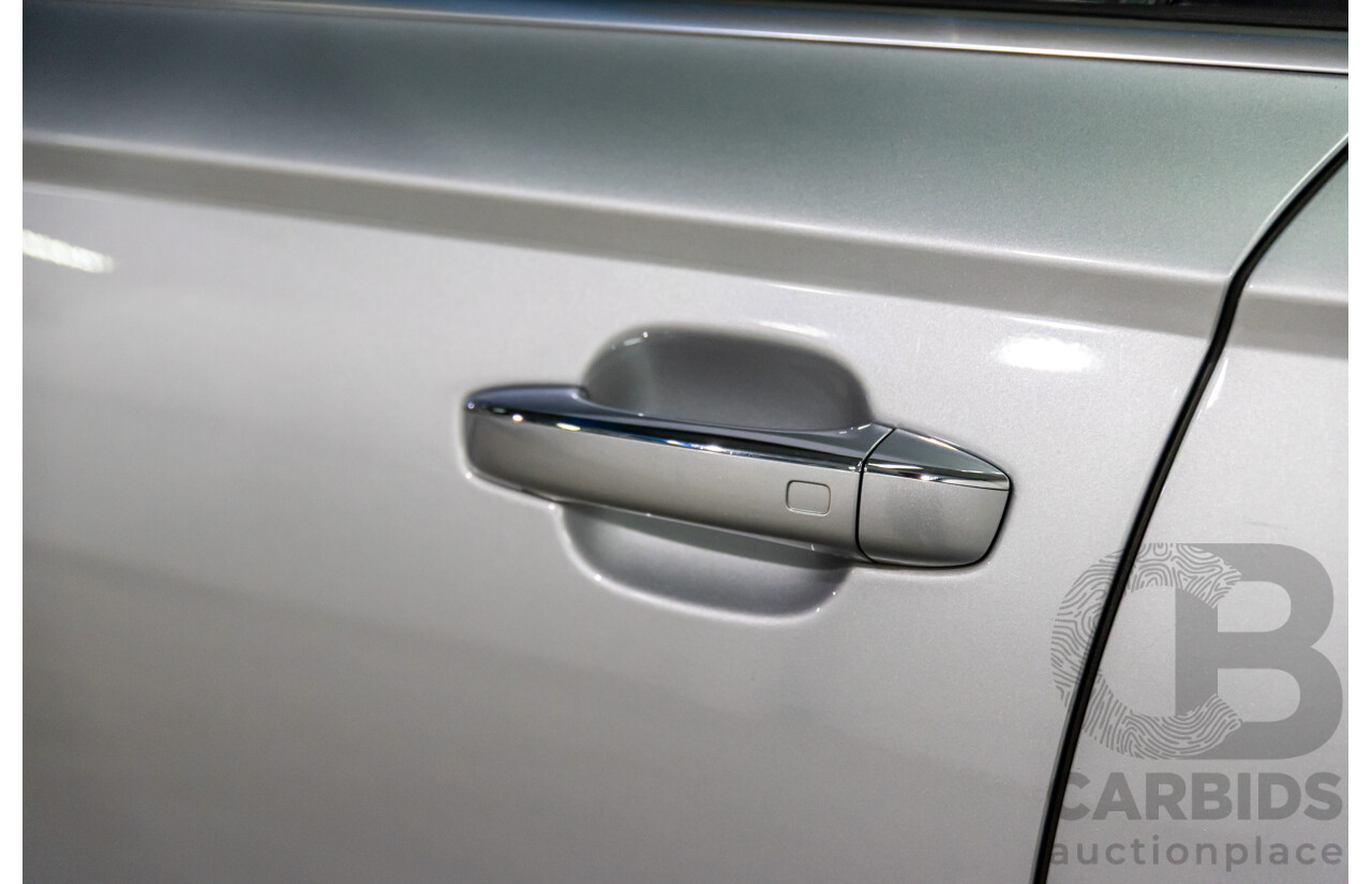 07/2017 Audi A6 S-Line 2.0 TFSI S-Tronic Quattro (AWD) 4GC MY18 4d Sedan Florett Silver Turbo 2.0L