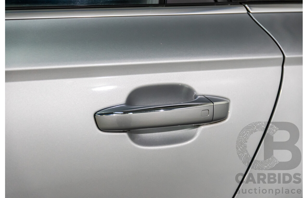 07/2017 Audi A6 S-Line 2.0 TFSI S-Tronic Quattro (AWD) 4GC MY18 4d Sedan Florett Silver Turbo 2.0L