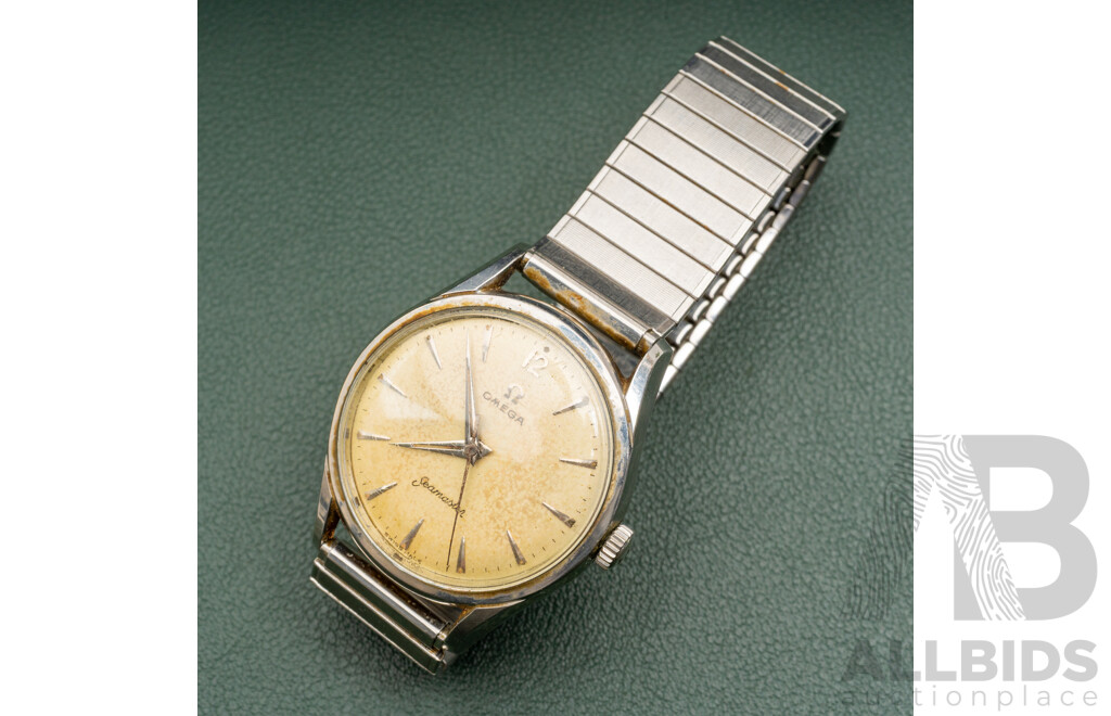 Omega Seamaster Vintage Mens Watch, Circa 1950's