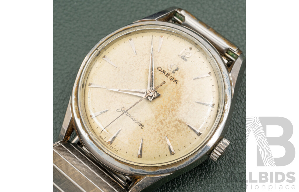 Omega Seamaster Vintage Mens Watch, Circa 1950's