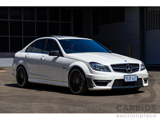08/2012 Mercedes Benz C63 AMG W204 MY12 4d Sedan Designo Diamond White Bright Metallic V8 6.3L 08/2012 Mercedes Benz C63 AMG W204 MY12 4d Sedan Designo Diamond White Bright Metallic V8 6.3L