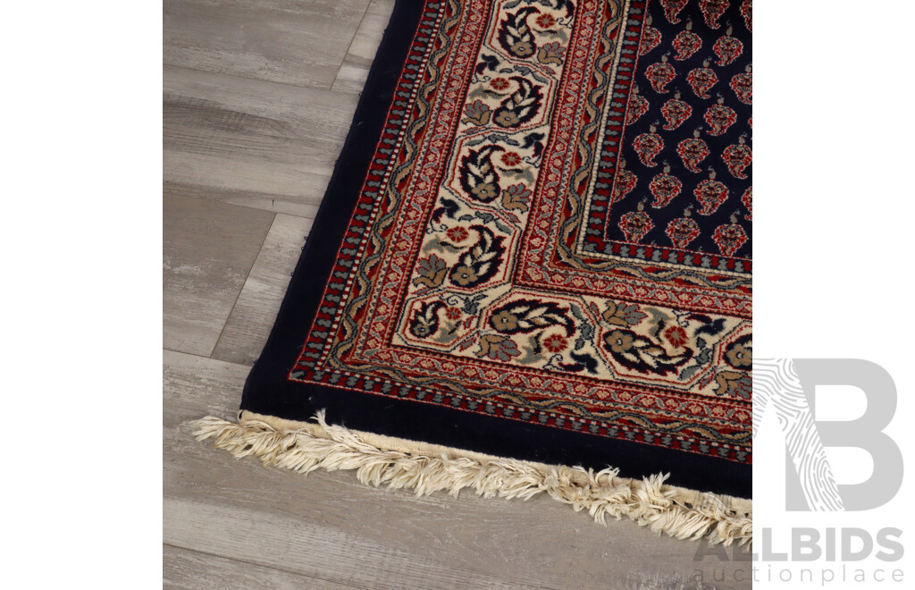Machine Made Acrylic Rug with Persian Design by Adrian in the Golden Jubilee Collection