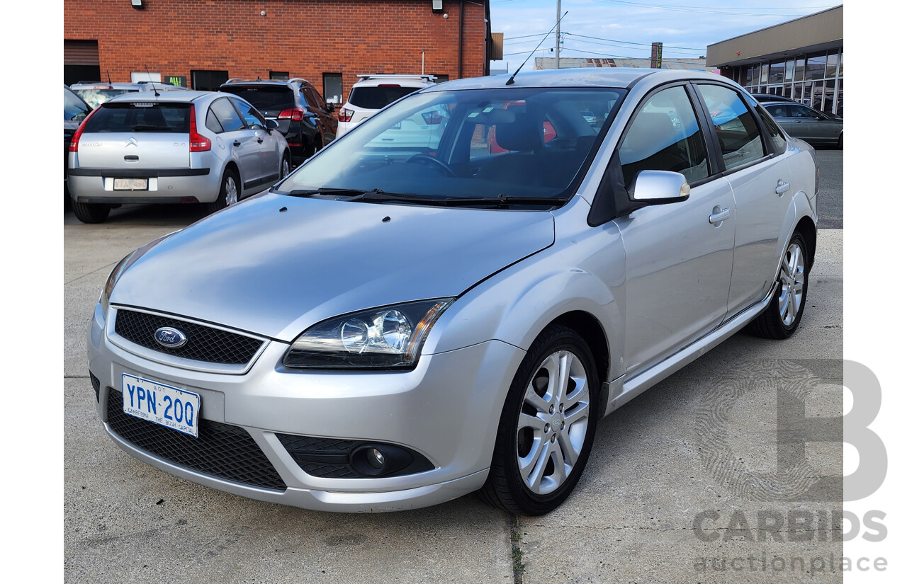 4/2008 Ford Focus Zetec LT 4d Sedan Silver 2.0L