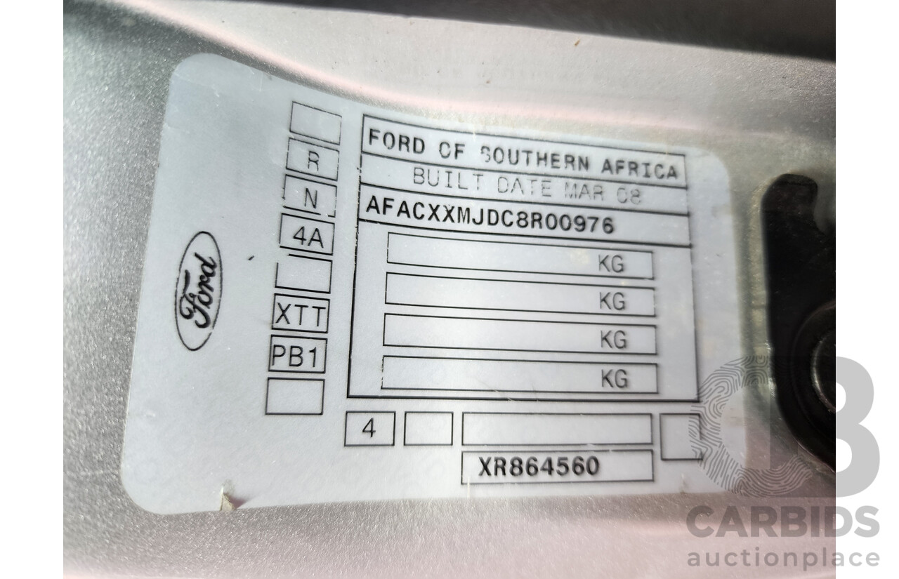 4/2008 Ford Focus Zetec LT 4d Sedan Silver 2.0L