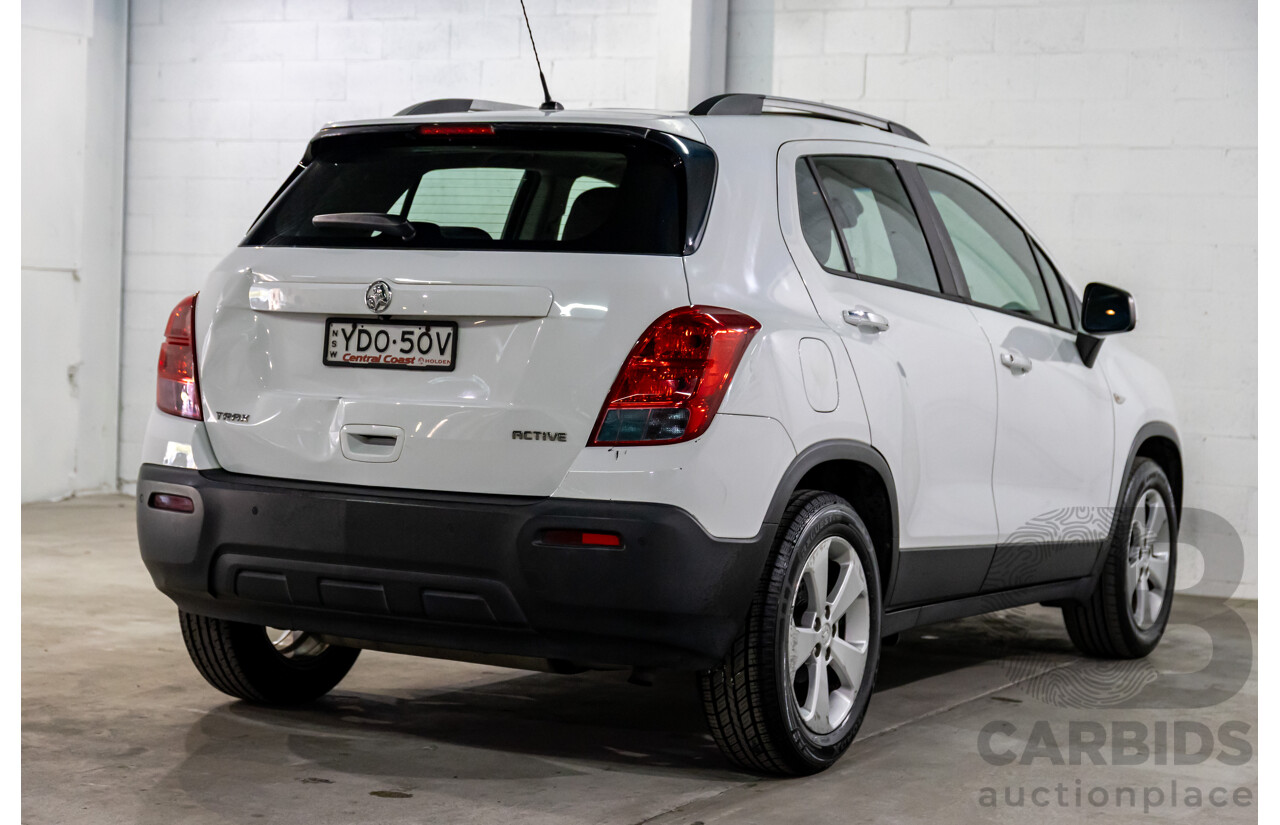 4/2015 Holden Trax LS Active TJ MY15 4d Wagon Summit White Turbo 1.8L