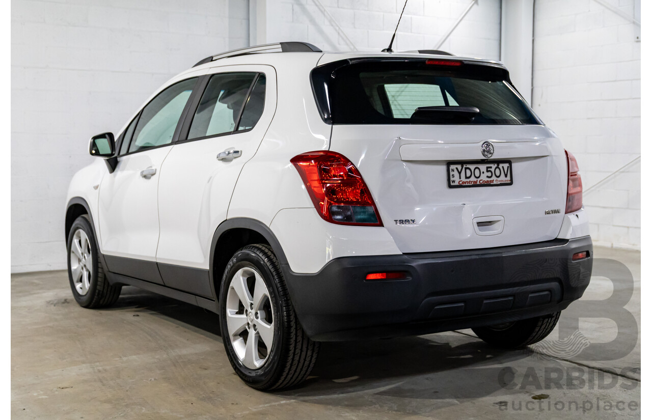 4/2015 Holden Trax LS Active TJ MY15 4d Wagon Summit White Turbo 1.8L