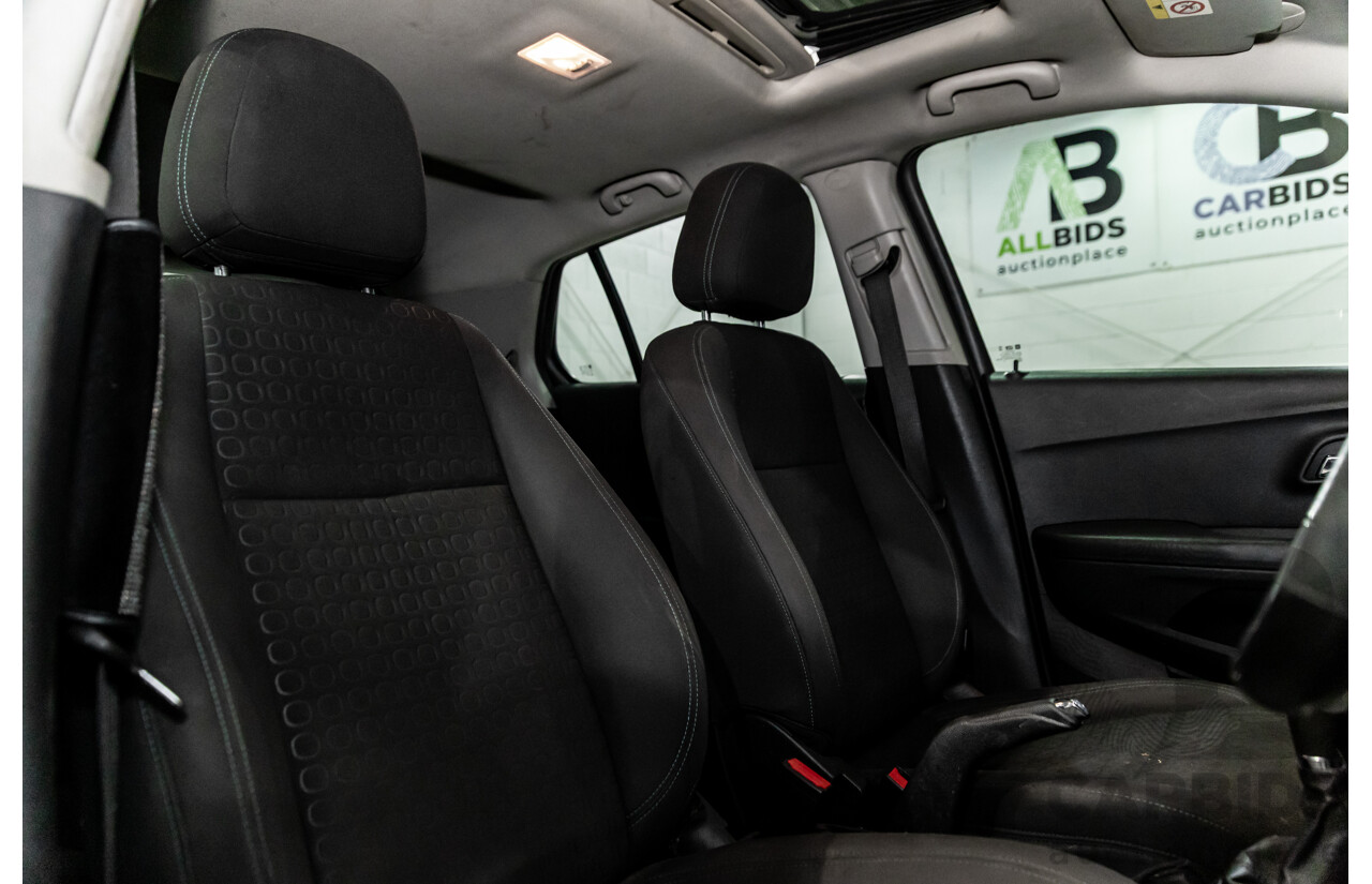 4/2015 Holden Trax LS Active TJ MY15 4d Wagon Summit White Turbo 1.8L