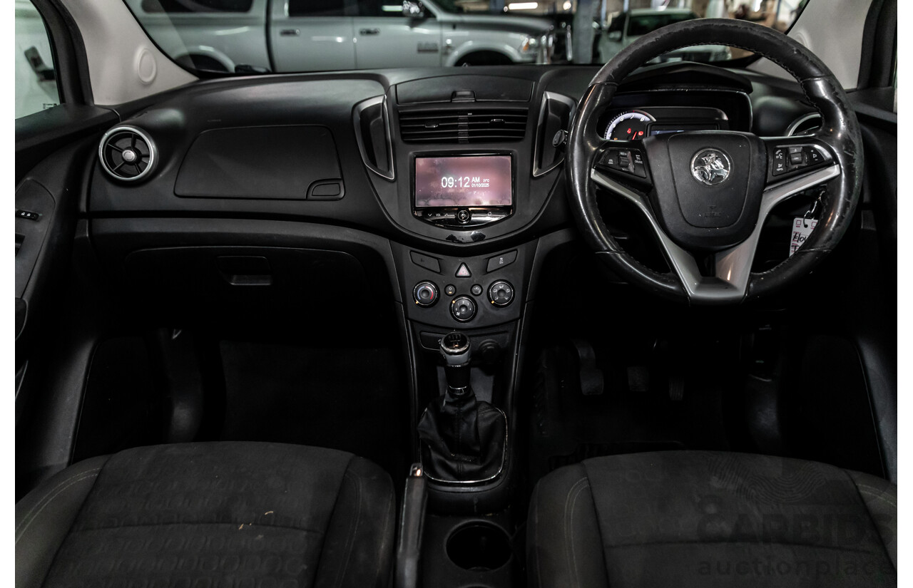4/2015 Holden Trax LS Active TJ MY15 4d Wagon Summit White Turbo 1.8L