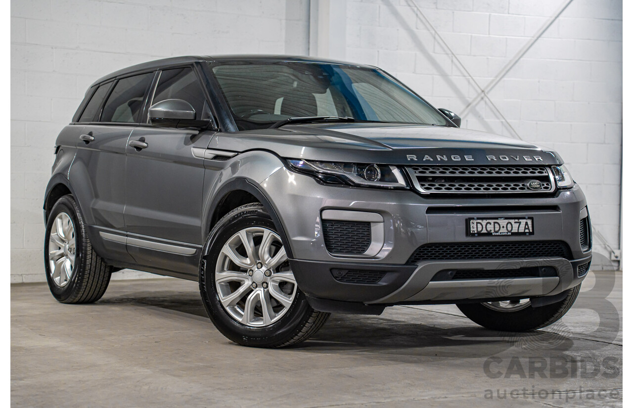 12/2015 Range Rover Evoque Td4 150 SE (AWD) LV MY16 5d Wagon Corris Grey Metallic Turbo Diesel 2.0L