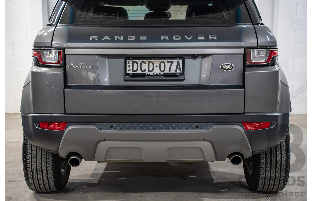 12/2015 Range Rover Evoque Td4 150 SE (AWD) LV MY16 5d Wagon Corris Grey Metallic Turbo Diesel 2.0L