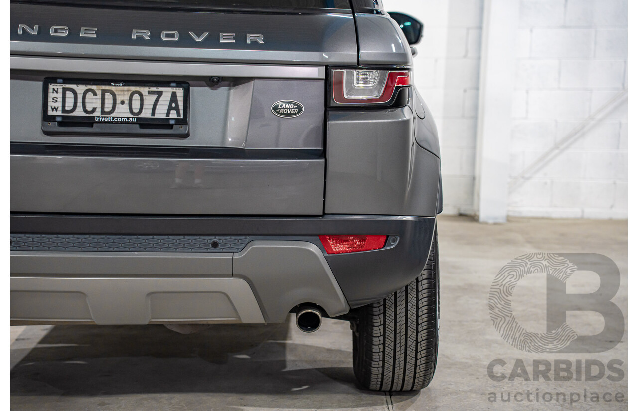 12/2015 Range Rover Evoque Td4 150 SE (AWD) LV MY16 5d Wagon Corris Grey Metallic Turbo Diesel 2.0L