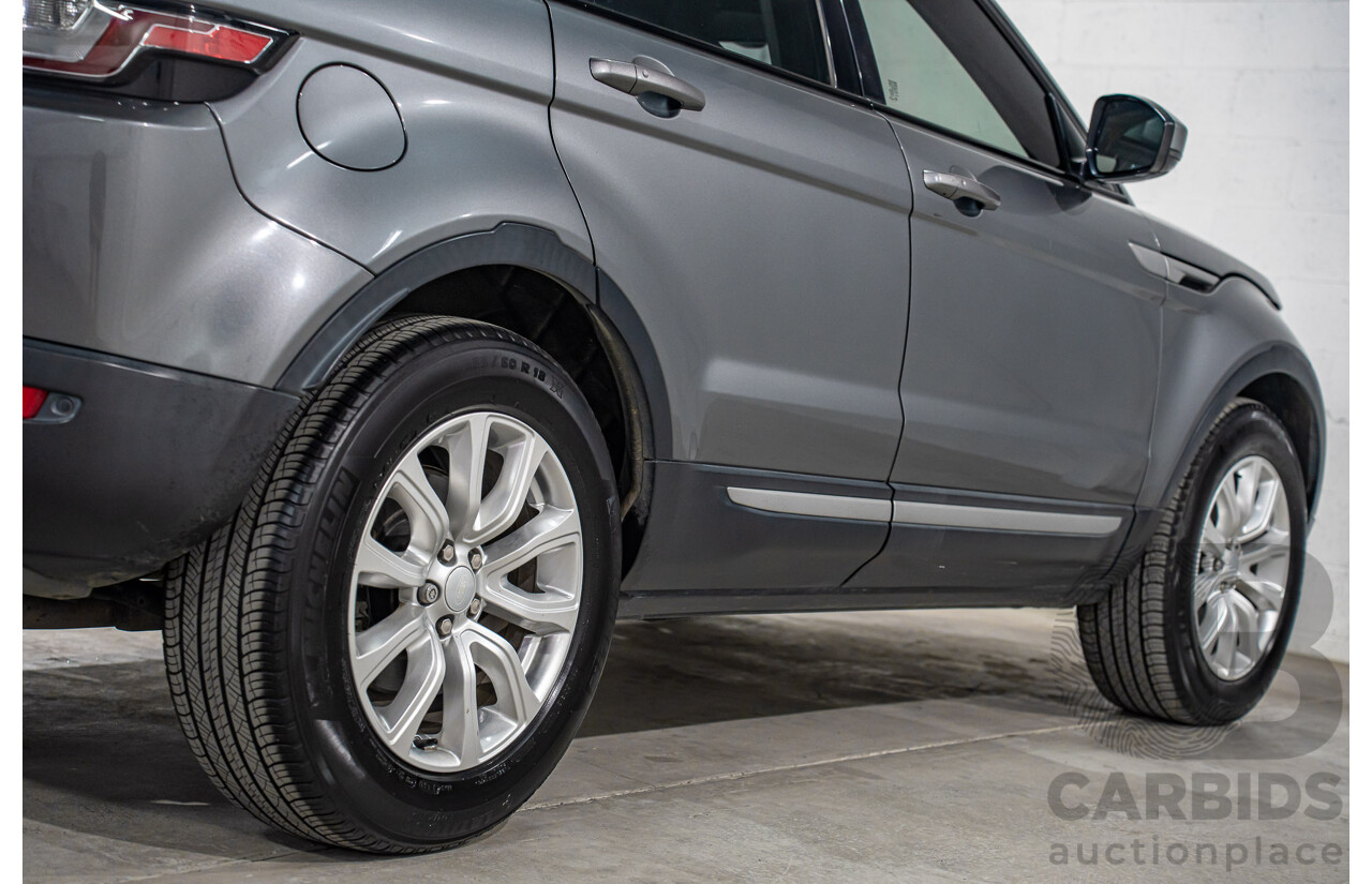 12/2015 Range Rover Evoque Td4 150 SE (AWD) LV MY16 5d Wagon Corris Grey Metallic Turbo Diesel 2.0L