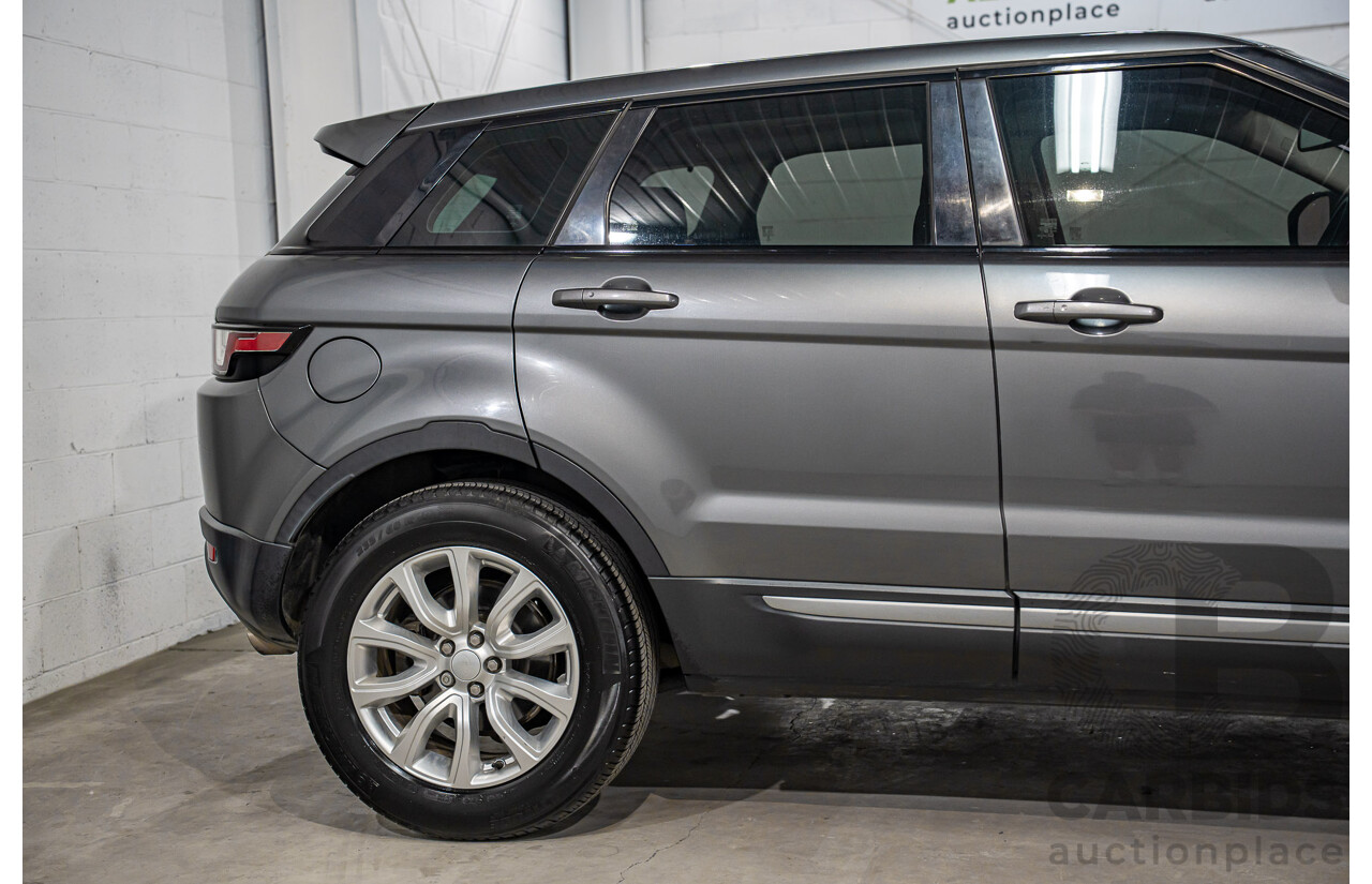 12/2015 Range Rover Evoque Td4 150 SE (AWD) LV MY16 5d Wagon Corris Grey Metallic Turbo Diesel 2.0L