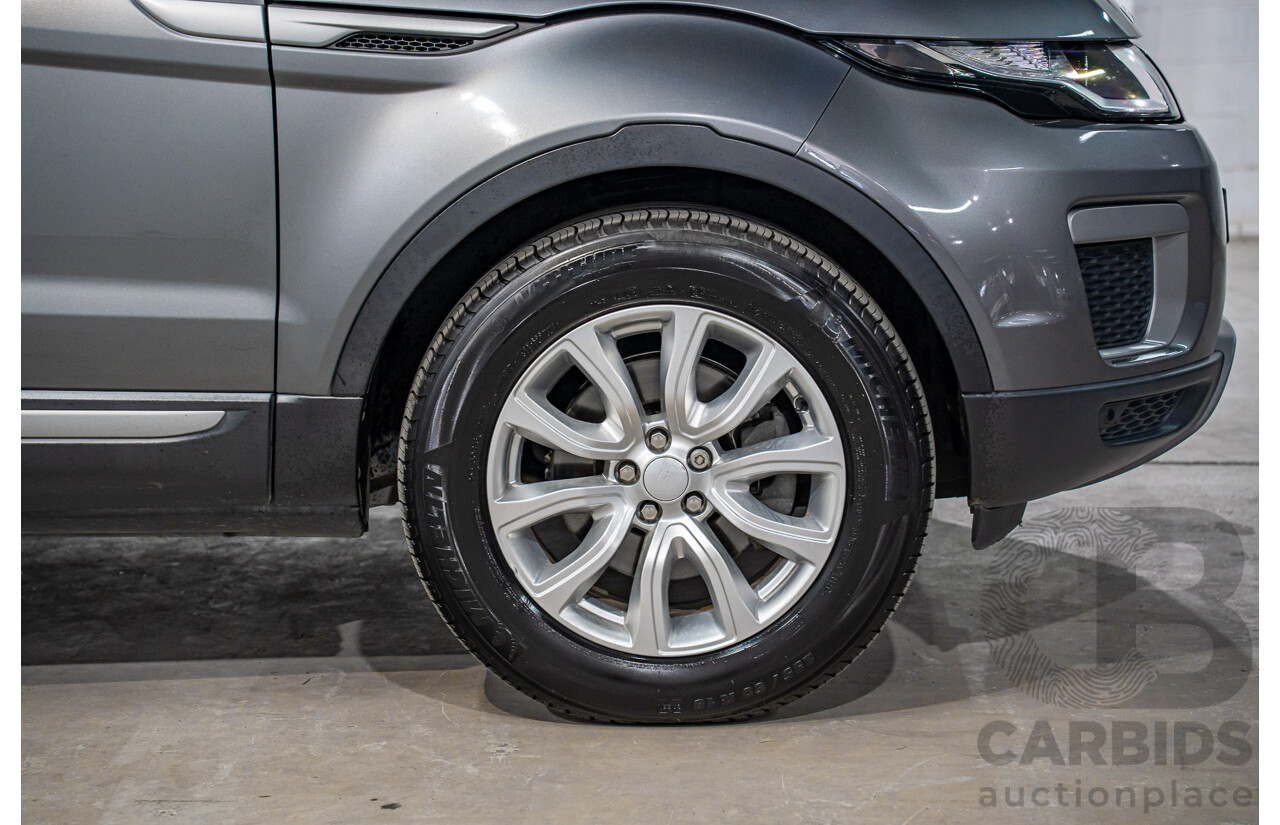 12/2015 Range Rover Evoque Td4 150 SE (AWD) LV MY16 5d Wagon Corris Grey Metallic Turbo Diesel 2.0L