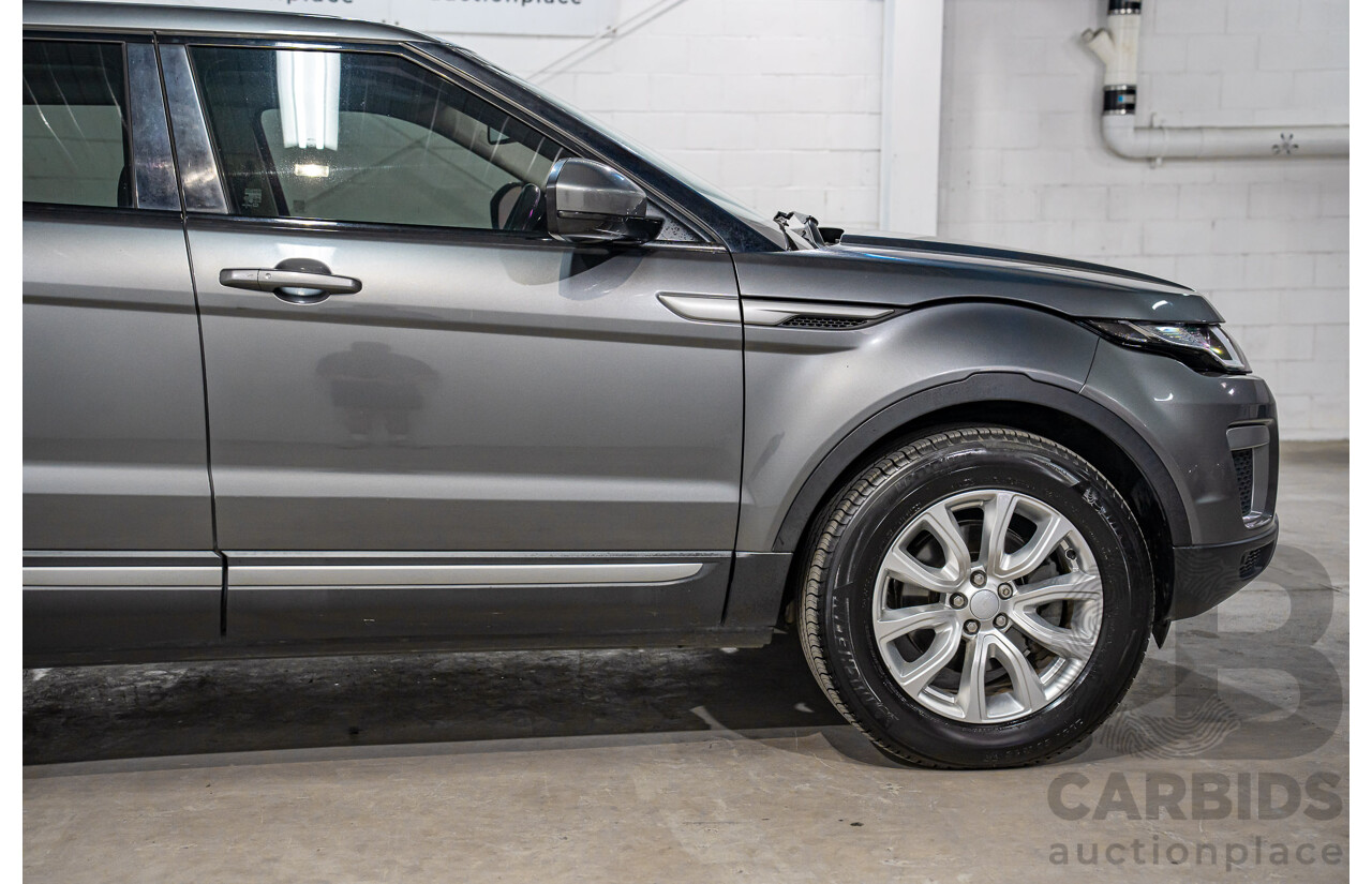 12/2015 Range Rover Evoque Td4 150 SE (AWD) LV MY16 5d Wagon Corris Grey Metallic Turbo Diesel 2.0L