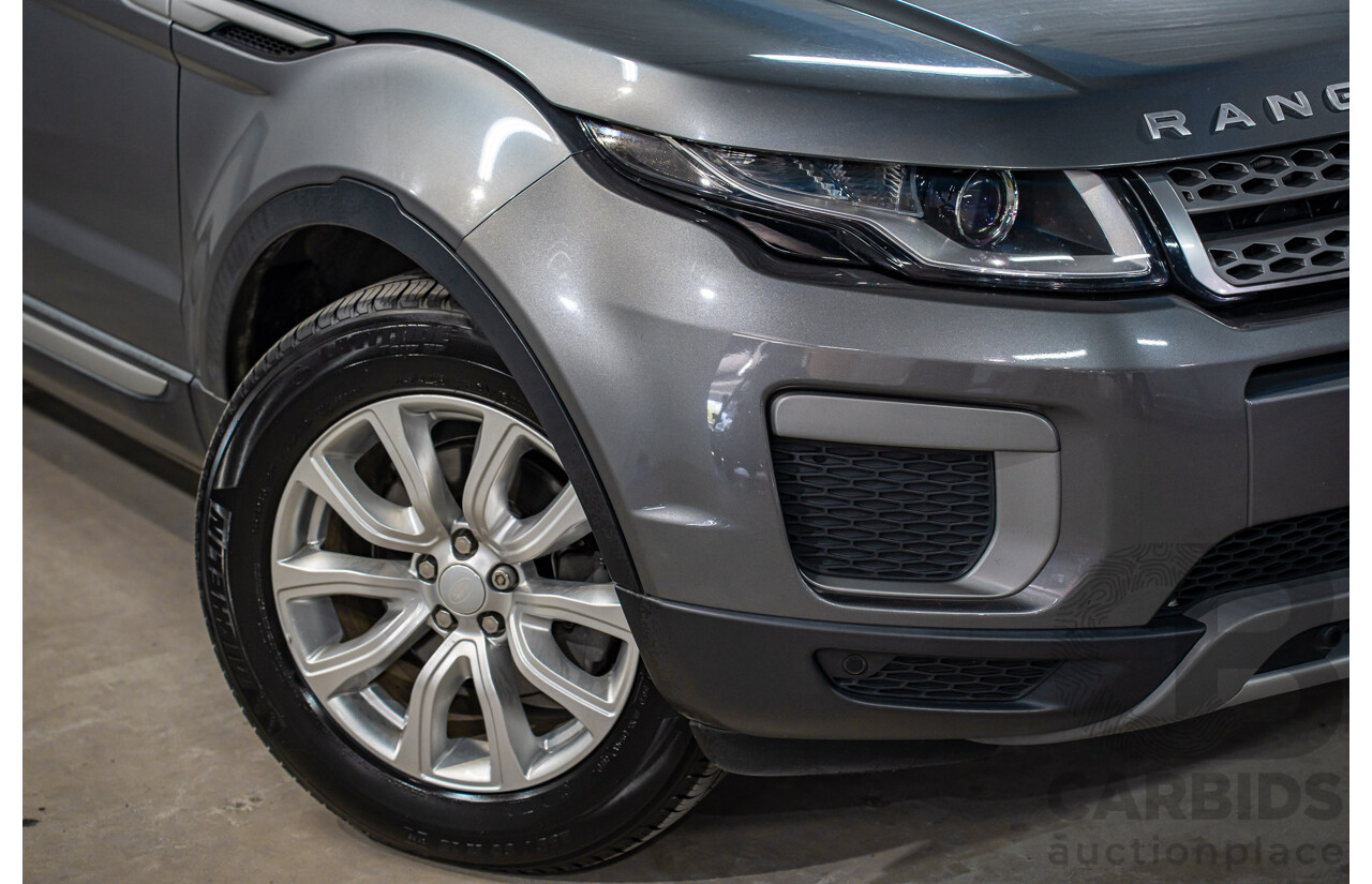 12/2015 Range Rover Evoque Td4 150 SE (AWD) LV MY16 5d Wagon Corris Grey Metallic Turbo Diesel 2.0L
