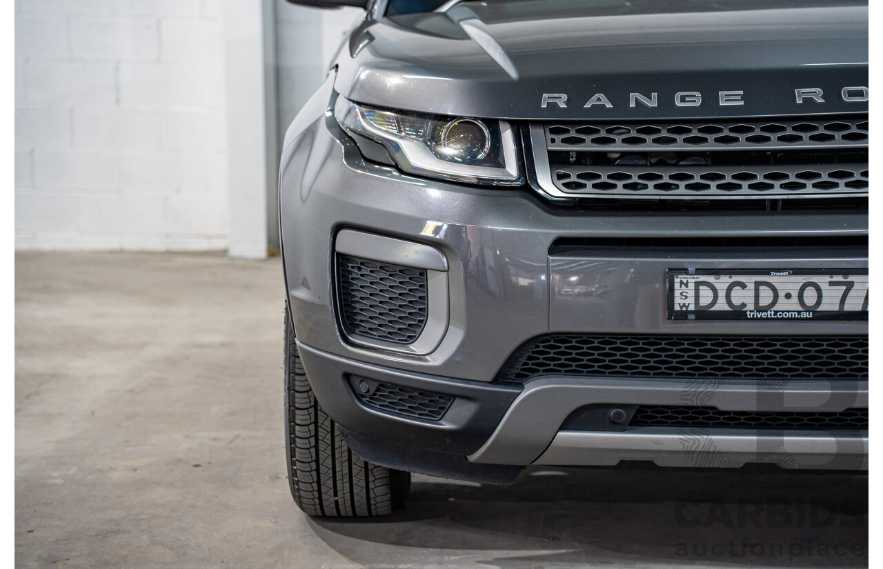 12/2015 Range Rover Evoque Td4 150 SE (AWD) LV MY16 5d Wagon Corris Grey Metallic Turbo Diesel 2.0L