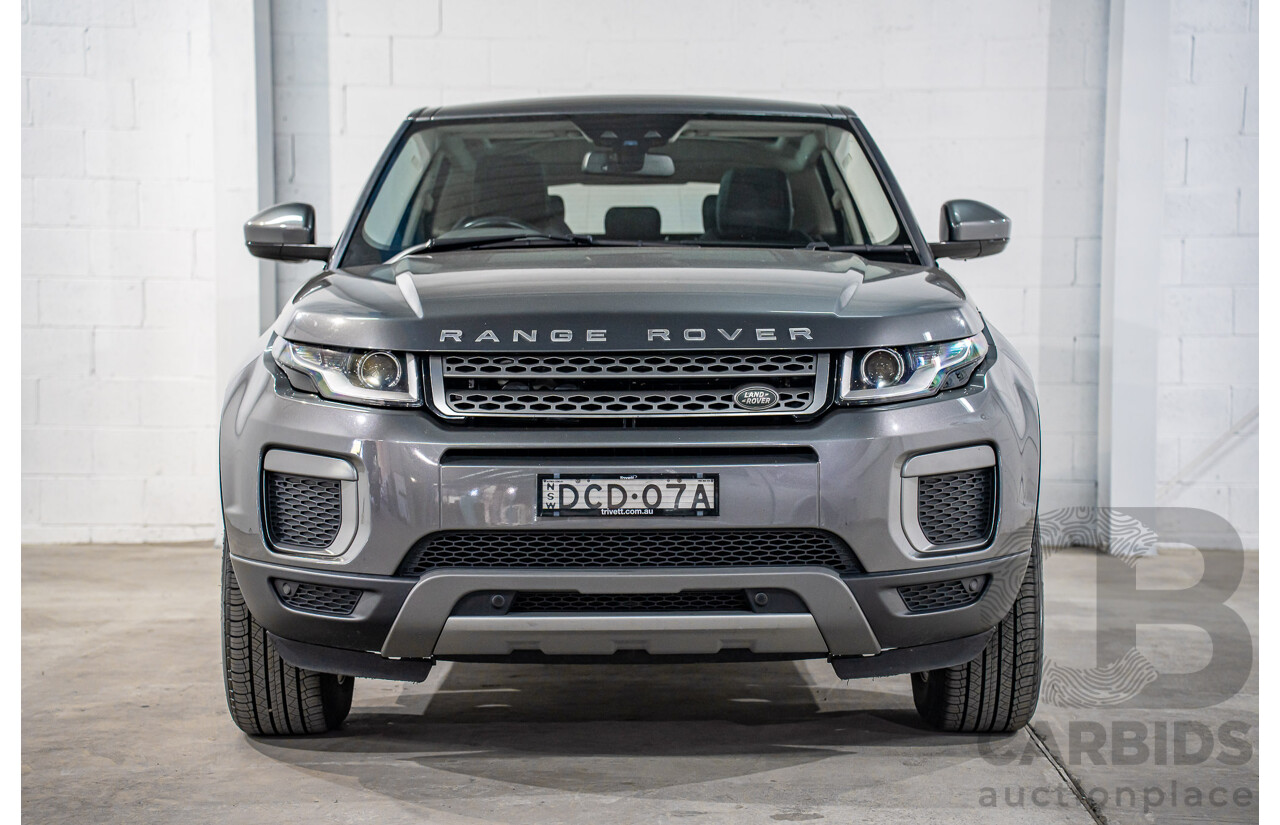 12/2015 Range Rover Evoque Td4 150 SE (AWD) LV MY16 5d Wagon Corris Grey Metallic Turbo Diesel 2.0L