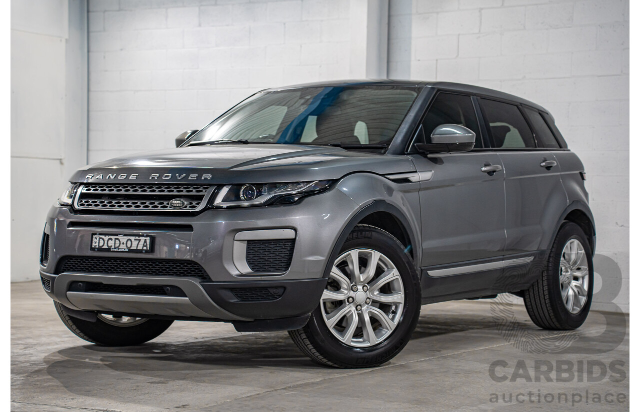 12/2015 Range Rover Evoque Td4 150 SE (AWD) LV MY16 5d Wagon Corris Grey Metallic Turbo Diesel 2.0L
