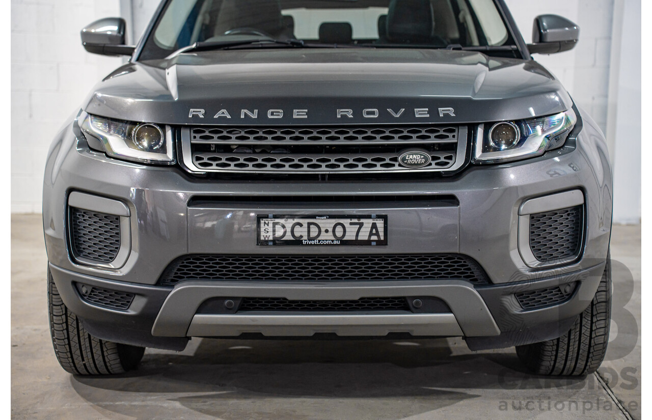 12/2015 Range Rover Evoque Td4 150 SE (AWD) LV MY16 5d Wagon Corris Grey Metallic Turbo Diesel 2.0L