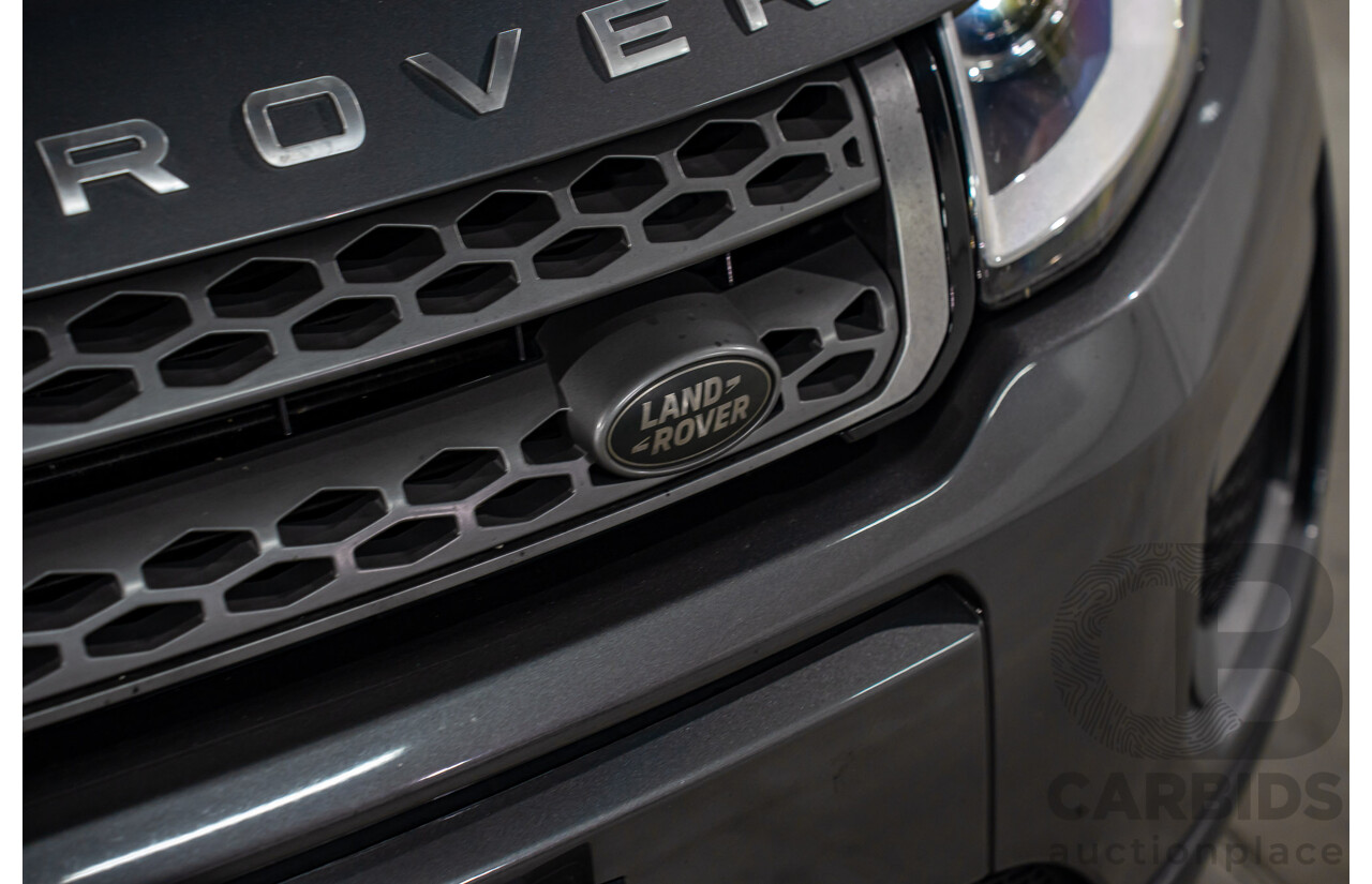 12/2015 Range Rover Evoque Td4 150 SE (AWD) LV MY16 5d Wagon Corris Grey Metallic Turbo Diesel 2.0L