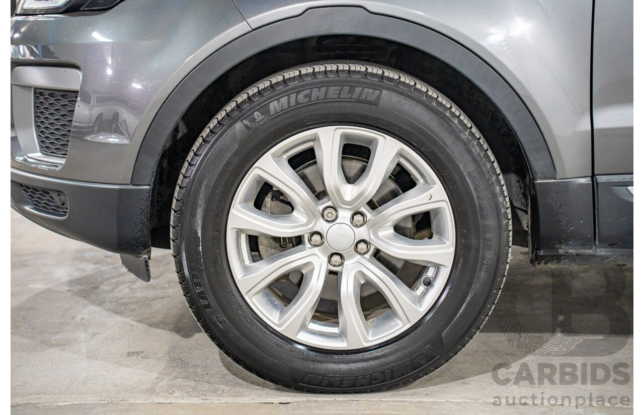 12/2015 Range Rover Evoque Td4 150 SE (AWD) LV MY16 5d Wagon Corris Grey Metallic Turbo Diesel 2.0L