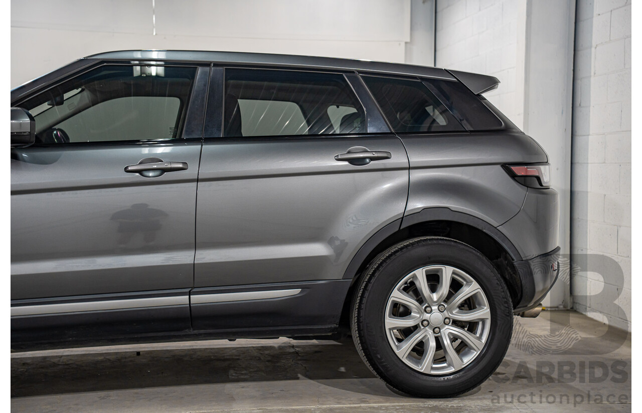 12/2015 Range Rover Evoque Td4 150 SE (AWD) LV MY16 5d Wagon Corris Grey Metallic Turbo Diesel 2.0L